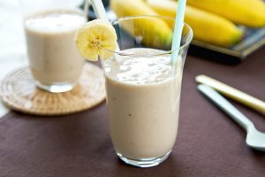 Empty the fridge - Banana smoothie