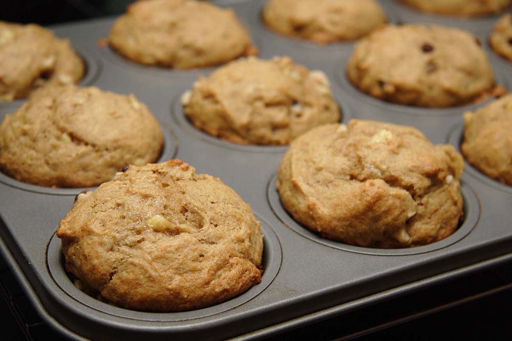 Empty the fridge - Brood kaas muffins