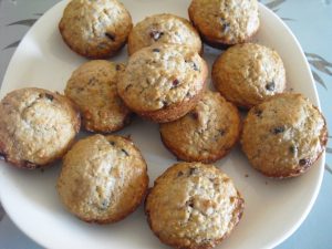 Empty the fridge - Cranberry muffins