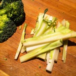 Empty the Fridge - Wat te doen met de broccolistronk