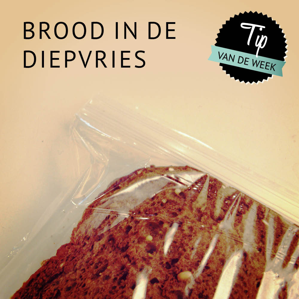 Empty the Fridge Tip - Brood in de diepvries
