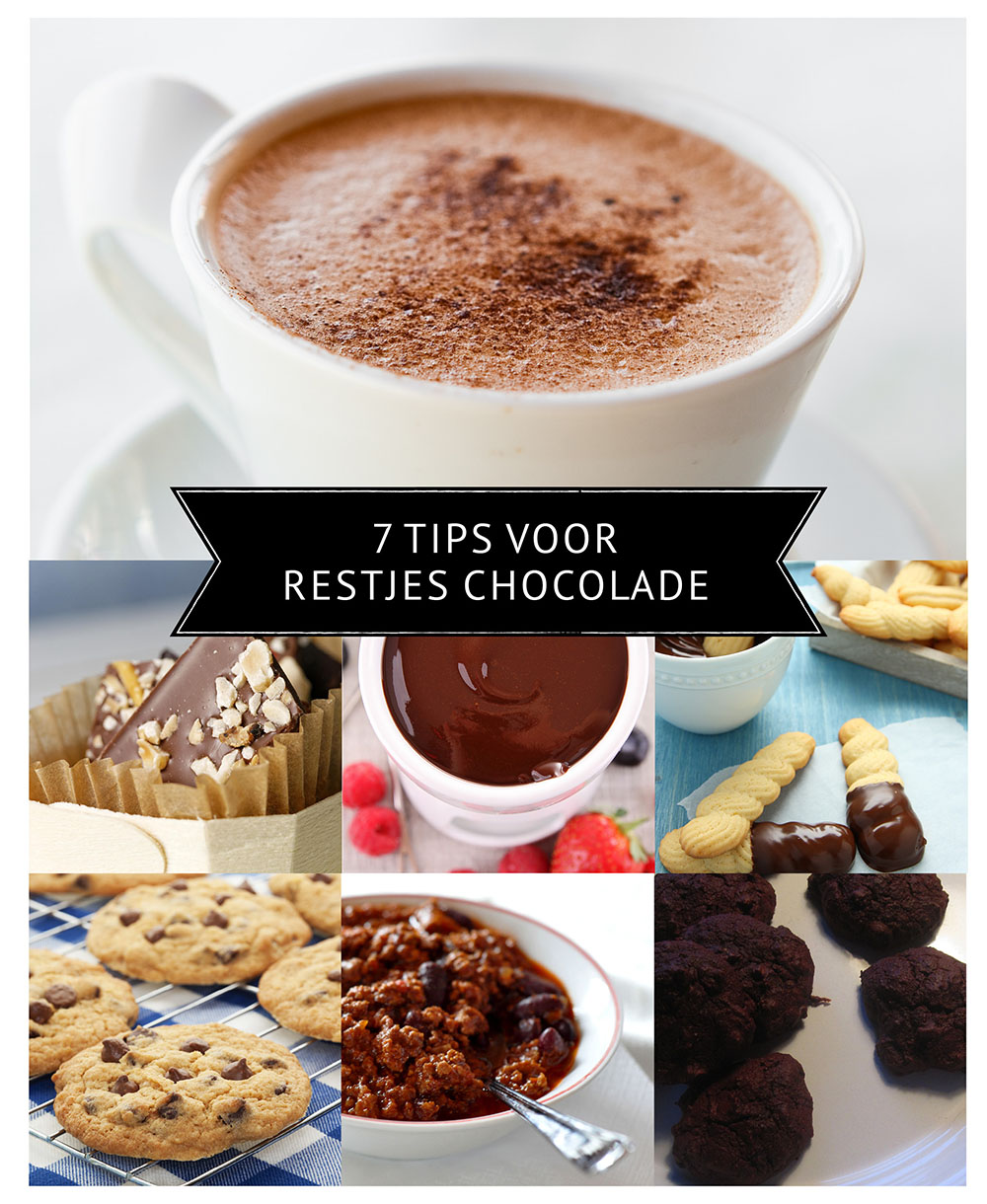 Empty the Fridge - 7 tips voor een restje chocolade