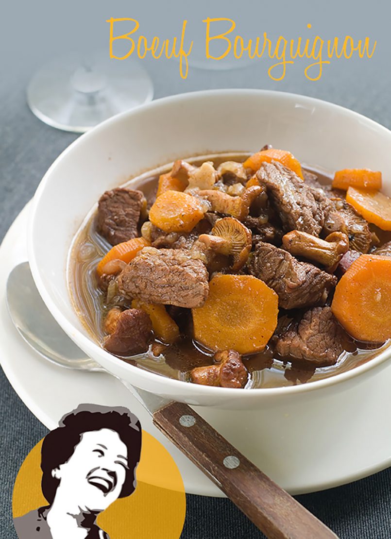 Julia Child's Bœuf Bourguignon Empty the Fridge