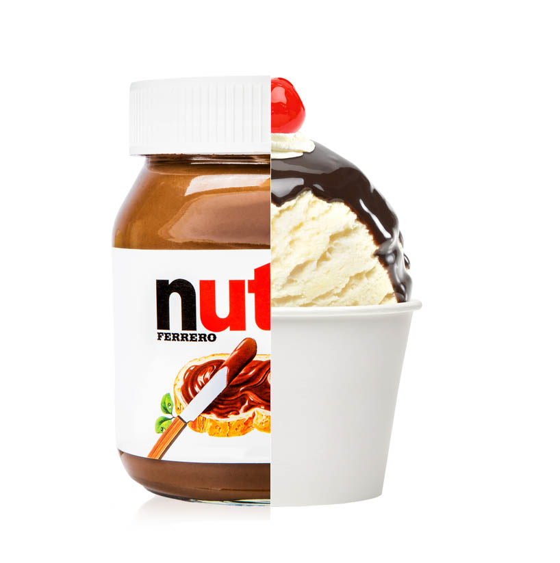Empty the Fridge - Nutella hack icecream